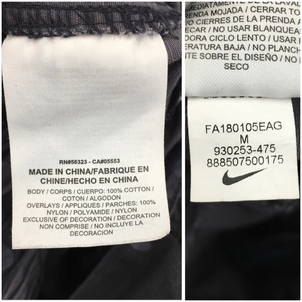 Nike NSW Mens Camo Cargo Pants Grey Navy Ripstop Tapered Joggers Size M - Picture 6 of 8